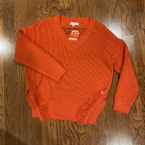 Distressed Style Sweater